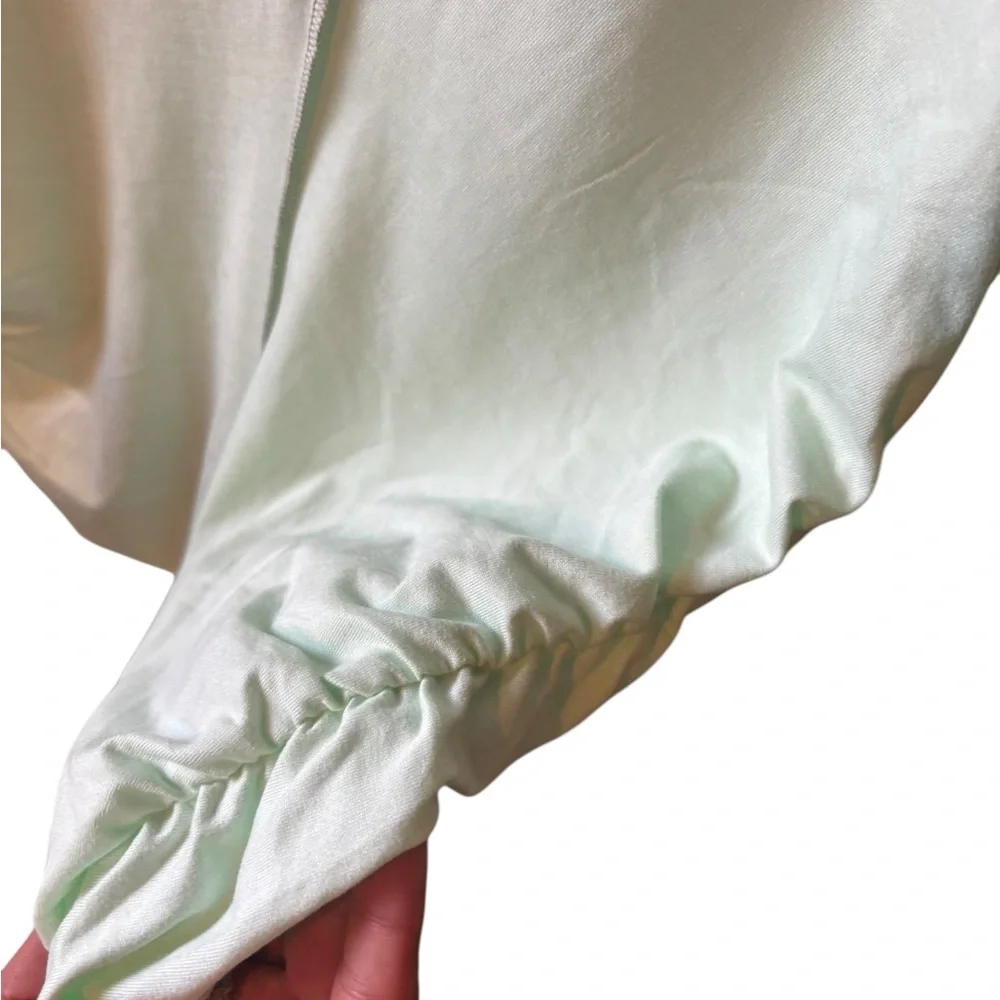 Free People “Pistachio Green Blue” Top – Size M - Picture 4 of 6